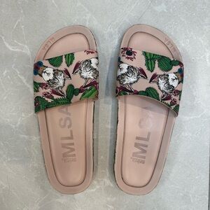 Melissa Women's  Slide Sandals -llamas